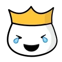 Marshmallow King emoji 😂