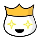Marshmallow King emoji 🤩