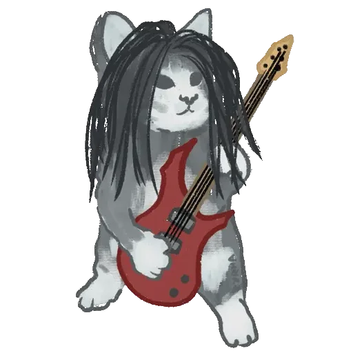 Эмодзи Metal cat 😀