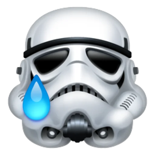 Star Wars emoji 😢