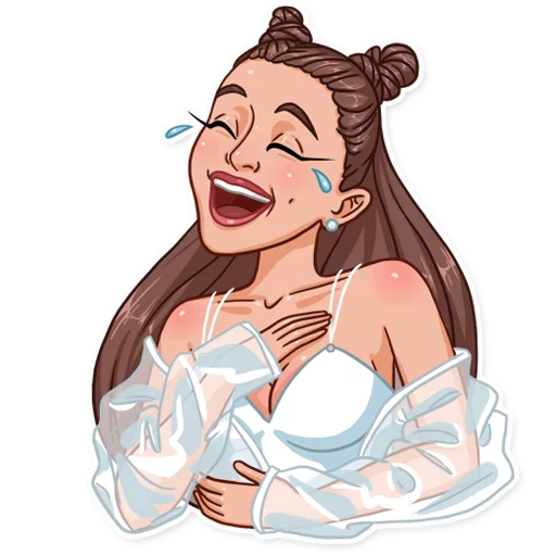 Telegram stickers Ariana Grande