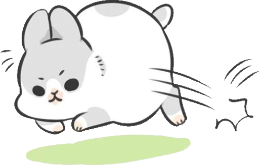 Telegram Sticker «Machiko Rabbit» 
