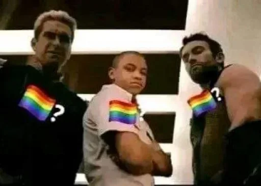 Эмодзи No gays! 🏳️‍🌈