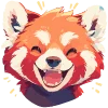 Red Pandas emoji 😆