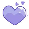 Telegram emoji lavender