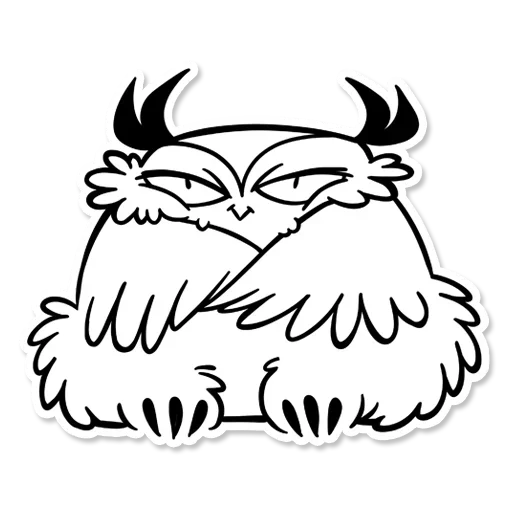 Эмодзи OWL 😟