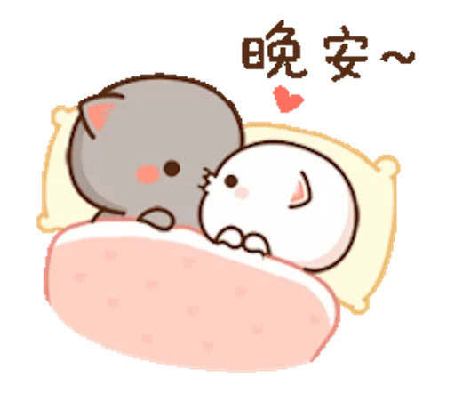 Telegram Sticker «Mochi Mochi Peach Cat» ?