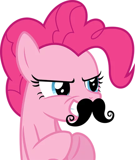 Pinki Pie Pony emoji 😏