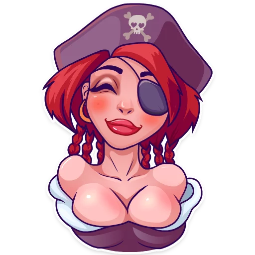 Rica the Pirate emoji ☺️