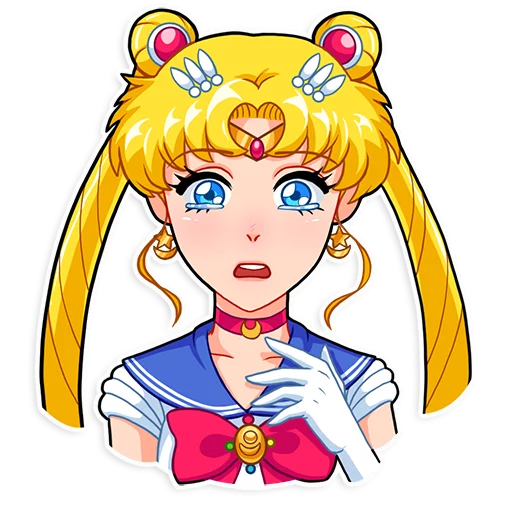 Стікер Telegram «Sailor Moon» 