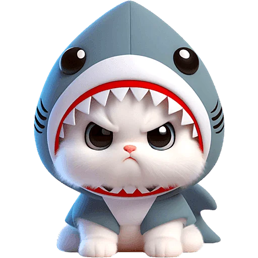 Пушистые акулы 2 emoji 😡