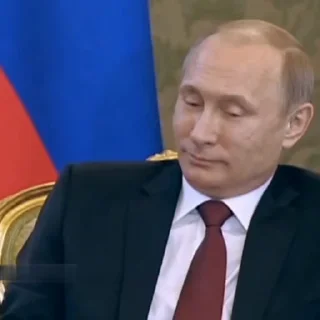 Putin Russia emoji 😌