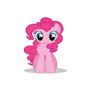 Pinki Pie Pony emoji 🫸