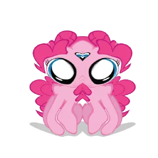 Pinki Pie Pony emoji 🧍‍♀️