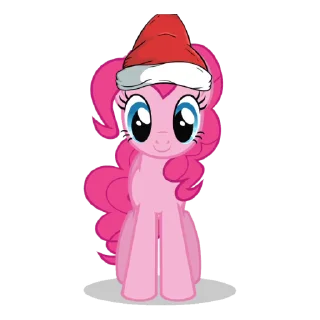 Pinki Pie Pony emoji 🎅