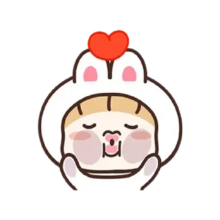 Rabbit Love 3 emoji 😘
