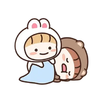 Rabbit Love 3 emoji 😴