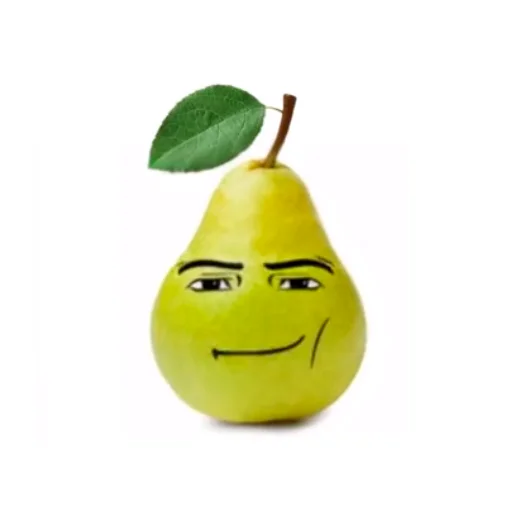 Забавные фрукты emoji 🍐