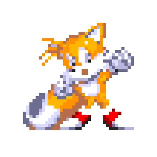 Sonic 3 and Knuckes Tails emoji 😄
