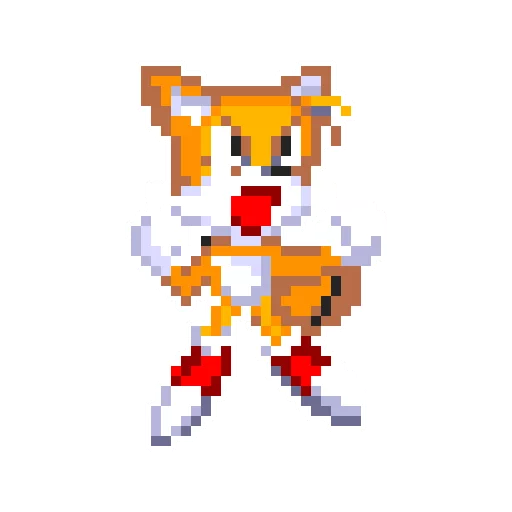 Sonic 3 and Knuckes Tails emoji 😠