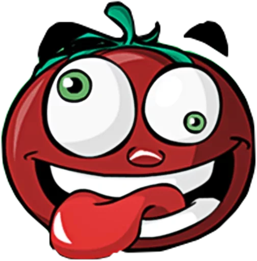 Telegram stikerlari Tomato