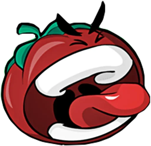 Tomato emoji 😣