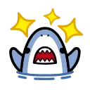 small shark emoji ✨
