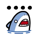 Эмодзи small shark 🤐