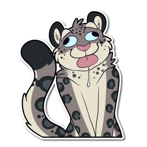 Snow Leopard emoji 