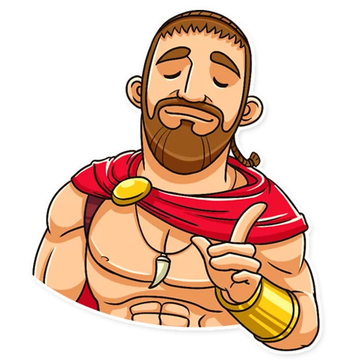 This is Sparta! emoji 