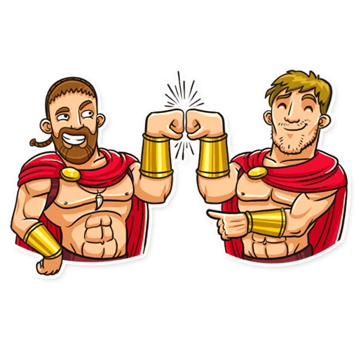 This is Sparta! emoji 