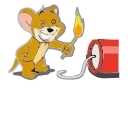 Емодзі телеграм Tom and Jerry HD