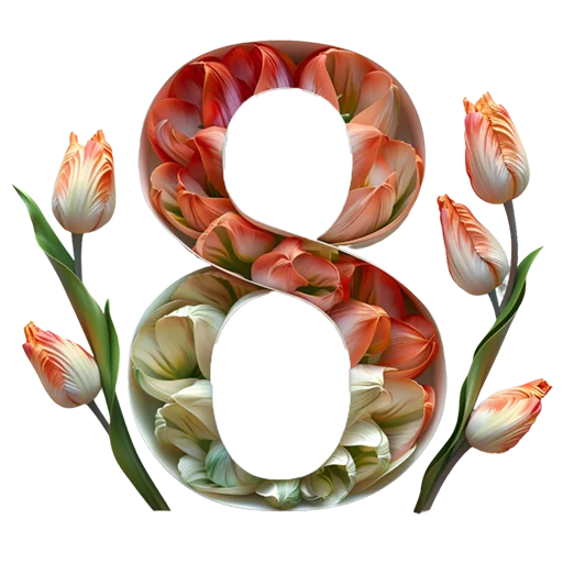 Тюльпаны 8 Марта emoji 💐