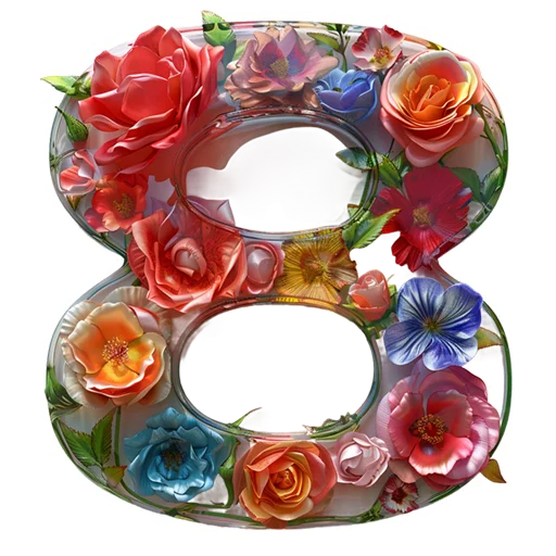 Тюльпаны 8 Марта emoji 🌹