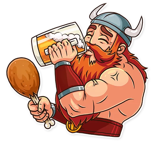 Telegram Sticker «Viking» 