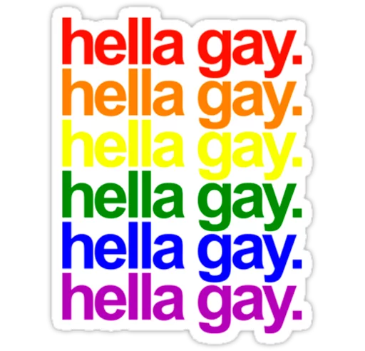 Very Gay emoji 👍