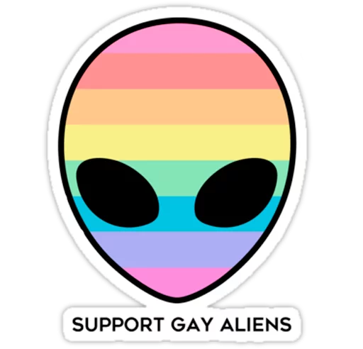Very Gay emoji 👽