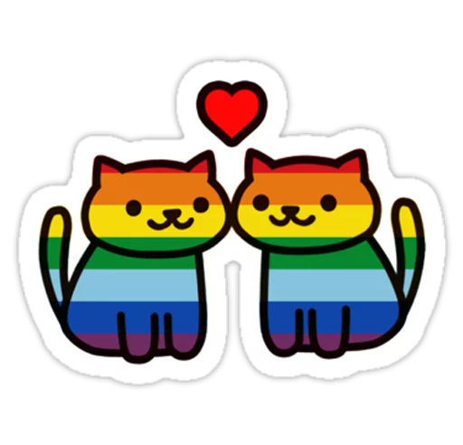 Very Gay emoji 😺