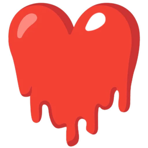 Telegram stickers red heart vip