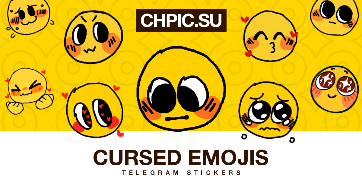 Emojis I Need In My Life Telegram Stickers Emoji,Cursed Emoji Copy