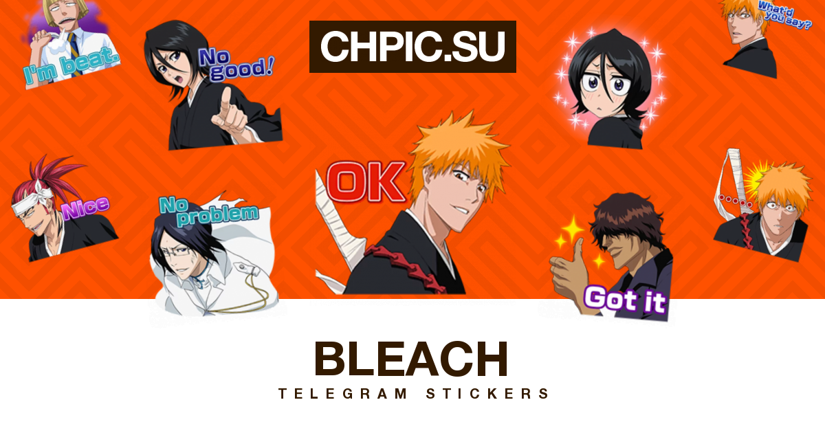 Bleach  Stickers Telegram