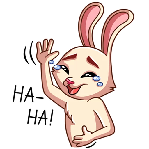 Telegram stickers Gentle Rabbit