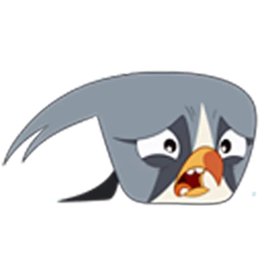 Эмодзи Angry Birds 😭