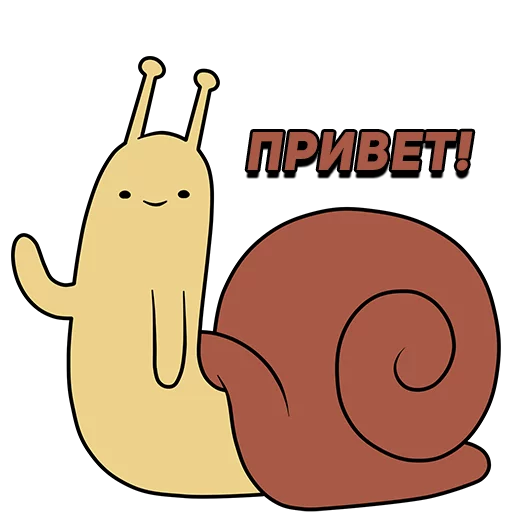 Adventure Time sticker 🐌