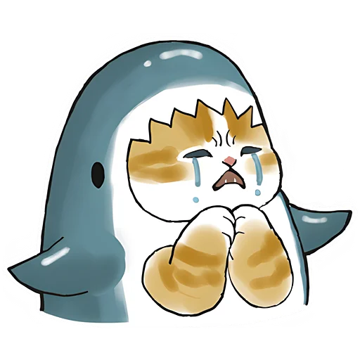 Акулы и котята 4 emoji 😭