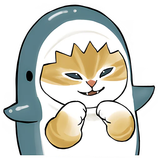 Акулы и котята 4 emoji 😁