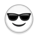 Albino Emojis sticker 😎