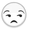 Albino Emojis sticker 😒