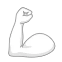 Albino Emojis stiker 💪