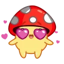 Telegram emojis Amanita Mushroom